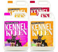 Pro-Kleen Kennel Disinfectant, Cleaner & Deodoriser (Cherry, Bubblegum and 2 x Lemon Fragrance) - 20L Pack - Kills 99.9% of Bacteria and Removes Urine Pet Odours - Suitable for Kennels, Hutches & More