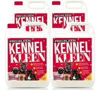 Pro-Kleen Kennel Disinfectant, Cleaner & Deodoriser (Cherry Fragrance) - 20L Pack - Kills 99.9% of Bacteria and Removes Nasty Urine Pet Odours - Suitable for Kennels, Hutches & More