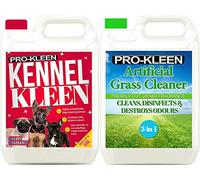 Pro-Kleen Kennel Disinfectant, Cleaner & Deodoriser (Cherry Fragrance) - 5L Pack - Kills 99.9% of Bacteria and Removes Nasty Urine Pet Odours - Suitable for Kennels, Hutches & More