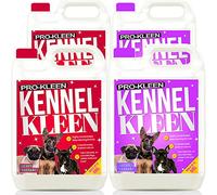 Pro-Kleen Kennel Disinfectant, Cleaner & Deodoriser (Cherry & Lavedner Fragrance) - 20L Pack - Kills 99.9% of Bacteria and Removes Nasty Urine Pet Odours - Suitable for Kennels, Hutches & More