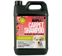 Pro-Kleen MAXPLUS Carpet Shampoo Cleaner - Premium Formula to Remove Dirt, Stains & Marks - Removes Pet Deposits & Odours - Suitable for all Machines (Coconut and Guava, 5 Litres)