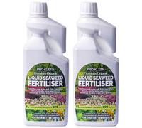 Pro-Kleen Organic Liquid Seaweed Fertiliser 2L Ascophyllum Seaweed Extract For Grass Vegetables Fruit Flowers Shrubs Lawns