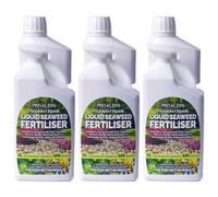 Pro-Kleen Organic Liquid Seaweed Fertiliser 3L Ascophyllum Seaweed Extract For Grass Vegetables Fruit Flowers Shrubs Lawns