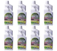Pro-Kleen Organic Liquid Seaweed Fertiliser 8L Ascophyllum Seaweed Extract For Grass Vegetables Fruit Flowers Shrubs Lawns