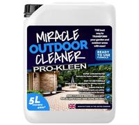 Pro-Kleen Magic Outdoor Cleaner 5L Black Spot Remover Spray and Leave Cleaner - Removes Stains, Marks & Lichen For Patios, Driveways, Indian Sandstone, Block Paving and more - Easy to Use Liquid