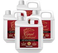 Pro-Kleen Parfum Luxe Carpet Shampoo 4 x 1L - Deeply Cleans, Removes Stains, Deodorises - Inspired by Designer Fragrance - Leaves a Long-Lasting Amber, Flowery & Woody Aroma
