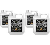 Pro-Kleen Parfum Luxe Carpet Shampoo - Deeply Cleans, Removes Stains, Deodorises - Inspired by Designer Fragrance - Leaves a Long-Lasting Fresh, Vanilla, Musky & Ambergris Aroma (1 l (Pack of 4))