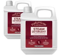Pro-Kleen Parfum Luxe Steam Mop Detergent Cleaner 2 x1L - Deeply Cleans, Removes Stains, Deodorises - Inspired by Designer Fragrance - Leaves a Long-Lasting Cherry, Almond & Floral Aroma