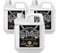 Pro-Kleen ParfumLuxue Carpet Shampoo 3 x 1L - Deeply Cleans, Removes Stains, Deodorises - Inspired by Designer Fragrance - Leaves a Long-Lasting Fresh, Vanilla, Musky & Ambergris Aroma