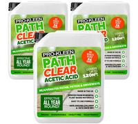 Pro-Kleen Path Cleaner Acetic Concentrated 30% - Glyphosate Free - See Results In Hours, Double Strength 15L