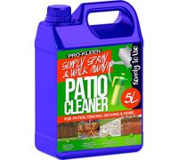 Pro-Kleen Patio Cleaner Ready To Use Simply Spray & Walk Away Green Mould, Moss And Algae Remover 5L