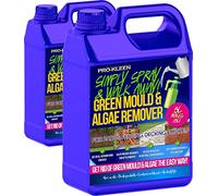 Pro-Kleen Patio Cleaner Simply Spray and Walk Away Green Mould and Algae Killer for Patios, Fencing and Decking 2 x 5 Litre Concentrate (Makes 50 Litres)