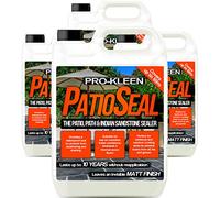 Pro-Kleen PatioSeal Matt Patio Sealer/Sealant (20 Litres) for Indian Sandstone, Concrete, Slate, Paths, Patios, Brick, Indoor/Outdoor Hard Floor - Lasts up to 10 Years