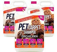 Pro-Kleen Pet Carpet Cleaner Professional Upholstery Extraction Shampoo Solution, With Reactivating Odour Treatment 15L