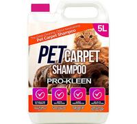 Pro-Kleen Pet Carpet Cleaner Professional Upholstery Extraction Shampoo Solution, With Reactivating Odour Treatment 5L