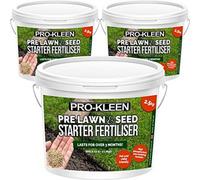 Pro-Kleen Pre Lawn & Seed Starter Fertiliser - Phosphorus Rich Formula With Nitrogen, Potassium & Magnesium Oxide 7.5Kg