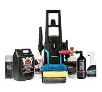 Pro-Kleen Pressure Washer 1600W, Snow Foam 5Ltr, Lance, Alloy Wheel Cleaner, Alloy Foam, Tyre Shine & Cloths