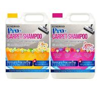 Pro-Kleen Pro+ Carpet and Upholstery Cleaning Solution - 4 in 1 Concentrate Carpet Shampoo - Suitable for all Machines 5L (Citrus Splash) 5L (Spring Bloom)