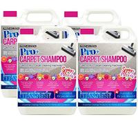 Pro-Kleen Pro+ Carpet Cleaning Solution - 4 in 1 Concentrate Carpet and Upholstery Shampoo - Suitable for All Machines 4 x 5L (Spring Bloom)