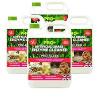Pro-Kleen ProBio Artificial Grass Cleaner Probiotic Based Deodoriser Odour Eliminator 4 x 5L Non-Toxic Cruelty-free Pet Friendly - Floral Fragrance - Naturally derived Probiotic Cleaning