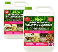 Pro-Kleen ProBio Artificial Grass Cleaner Probiotic Based Deodoriser Odour Eliminator 2 x 5L Non-Toxic Cruelty-free Pet Friendly - Floral Fragrance - Naturally derived Probiotic Cleaning