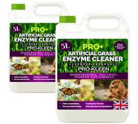 Pro-Kleen ProBio Artificial Grass Cleaner Probiotic Based Deodoriser Odour Eliminator 2 x 5L Non-Toxic Cruelty-free Pet Friendly - Lavender Fragrance - Naturally derived Probiotic Cleaning