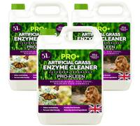 Pro-Kleen ProBio Artificial Grass Cleaner Probiotic Based Deodoriser Odour Eliminator 3 x 5L Non-Toxic Cruelty-free Pet Friendly - Lavender Fragrance - Naturally derived Probiotic Cleaning