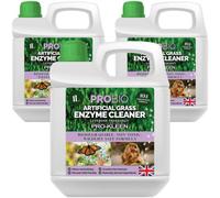 Pro-Kleen ProBio Artificial Grass Cleaner Probiotic Based Deodoriser Odour Eliminator 3 x 1L Non-Toxic Cruelty-free Child Pet Friendly - Lavender Fragrance - Naturally derived Probiotic Cleaning