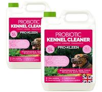 Pro-Kleen ProBiotic Kennel Cleaner 2 x 5L - Cleans & Neutralises Odours - Biodegradable, Non-Toxic, Wildlife & Pet Safe - Naturally Derived Ingredients - Cruelty Free & Vegan (Cherry Fragrance)