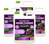 Pro-Kleen ProBiotic Kennel Cleaner 4 x 5L - Cleans & Neutralises Odours - Biodegradable, Non-Toxic, Wildlife & Pet Safe - Naturally Derived Ingredients - Cruelty Free & Vegan (Lavender Fragrance)