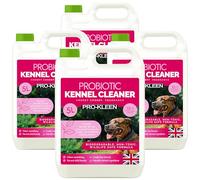 Pro-Kleen ProBiotic Kennel Cleaner 4 x 5L - Cleans & Neutralises Odours - Biodegradable, Non-Toxic, Wildlife & Pet Safe - Naturally Derived Ingredients - Cruelty Free & Vegan (Cherry Fragrance)