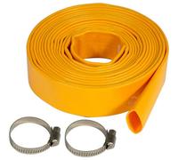 Pro-Kleen Pvc Heavy Duty Layflat Submersible Pump Hose For Flood Water, Hot Tubs, Ponds 5M