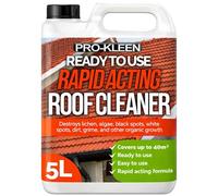 Pro-Kleen Rapid Acting Roof Cleaner - Removes Dirt, Grime, Lichen, Black Spots and More - Easy and Ready to Use Formula (5 Litres)