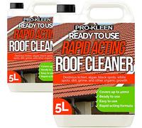 Pro-Kleen Rapid Acting Roof Cleaner - Removes Dirt, Grime, Lichen, Black Spots and More - Easy and Ready to Use Formula (10 Litres)