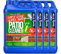 Pro-Kleen Ready to Use Simply Spray & Walk Away (4 x 5 Litres) Cleaner for Patio, Fencing, Decking and more!