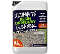 Pro-Kleen Resin Driveway Cleaner 5L Simply Spray and Walk Away Free From Acid and Bleach Concentrated Mix 5:1 Covers 240sq Metres, Prevents Algae, Mould and Dirt, Pet and Child Safe Once Dry