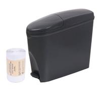 Pro-Kleen Sanitary Bin 20L & 50 Bin Liners - Slimline Washrooms Toilets Hygienic Disposal Pedal Bins