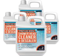 Pro-Kleen Shower Head Cleaner & Descaler - Deeply Cleans To Remove Dirt, Bacteria, Limescale, Grime And Debris 4L