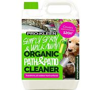 Pro-Kleen Simply Spray and Walk Away Organic Path and Patio Cleaner Concentrate Fluid (5 Litres) Safe for Pets and Children when Dried Use on Patios, Fencing and Decking (Makes 20 litres)