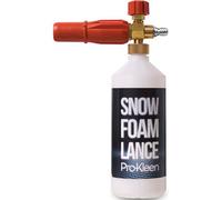 Pro-Kleen Snow Foam Lance 1/4" Quick Release For Car Wash, Adjustable Nozzle High Pressure Washer Soap Dispenser Bottle 1L