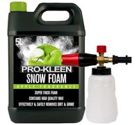 Pro-Kleen Snow Foam Lance Cannon Compatible with Karcher K2 -K7 Series And Pro-Kleen Power Washers And 5 Litre Thick Snowfoam Pre Wash and Wax for Cars, Vehicles (5L Apple Fragrance And Lance)
