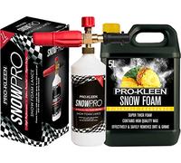 Pro-Kleen Snow Foam Lance for Use with Karcher K Series Pressure Washers Includes 5 Litres Pineapple Snow Foam