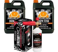 Pro-Kleen Snow Foam Lance/Gun Kit with 10L Orange Snow Foam for Use with Karcher K Series Pressure Washers