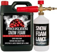 Pro-Kleen Snow Foam pH Neutral Lance for Use with Nilfisk Pressure Washers Includes 5 Litres Cherry Snow Foam