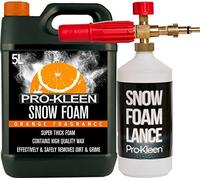 Pro-Kleen Snow Foam pH Neutral Lance for Use with Nilfisk Pressure Washers Includes 5 Litres Orange Snow Foam
