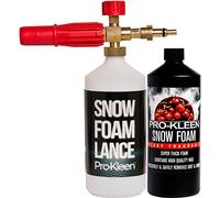Pro-Kleen Snow Foam pH Neutral Lance for Use with Nilfisk Pressure Washers with 1 Litre Pro-Kleen Cherry Snow Foam