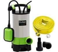Pro-Kleen Submersible Water Pump Electric 1100W Stainless Steel With 15M Heavy Duty Hose