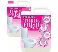 Pro-Kleen Toilet Fresh Flush Cleaning Liquid 10L - Concentrate, Easy To Use, Pink Fluid Formula For Caravans, Motorhomes & Boats