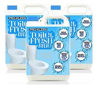 Pro-Kleen Toilet Fresh Flush Cleaning Liquid 15L - Concentrate, Easy To Use, Blue Fluid Formula For Caravans, Motorhomes & Boats