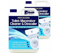 Pro-Kleen Toilet Macerator Cleaner & Descaler 10L - Highly Concentrated, Long-Lasting Formula, Compatible With All Saniflo Pump